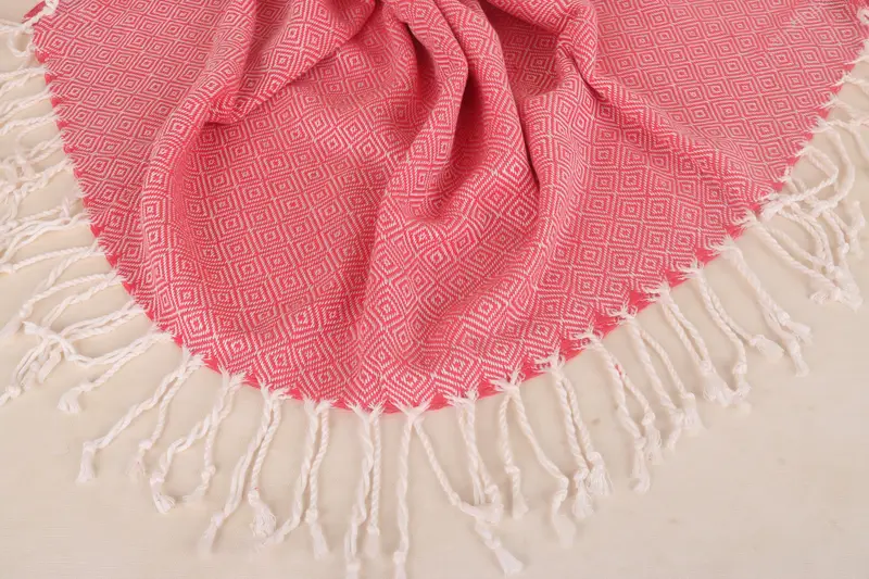 Oversized lightweight Turkish bath towel USA, Wedding Favors, 70x38 Cotton Diamond Towel, Custom Gifts, Lightweight towel, Best Beach Towel - 7
