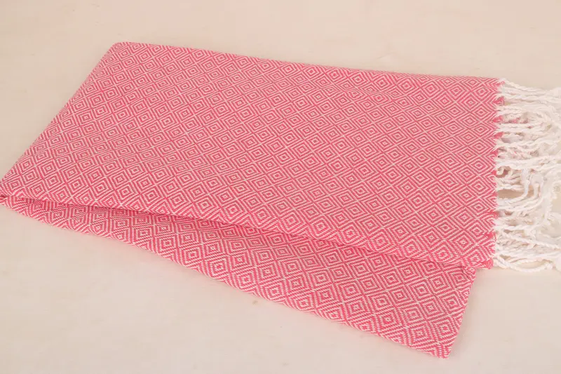 Oversized lightweight Turkish bath towel USA, Wedding Favors, 70x38 Cotton Diamond Towel, Custom Gifts, Lightweight towel, Best Beach Towel - 8