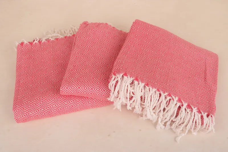Oversized lightweight Turkish bath towel USA, Wedding Favors, 70x38 Cotton Diamond Towel, Custom Gifts, Lightweight towel, Best Beach Towel - 3