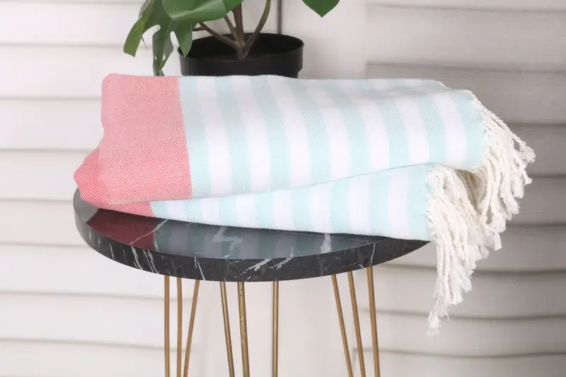 Bridesmaid Towel, Bath towel, Halloween Bachelorette Party Favors, Gift For Boyfriend, 70x40 Cotton Striped Towel, Custom Beach Towel, Soft towel - 3