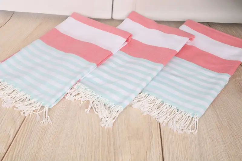 Bridesmaid Towel, Bath towel, Halloween Bachelorette Party Favors, Gift For Boyfriend, 70x40 Cotton Striped Towel, Custom Beach Towel, Soft towel - 6