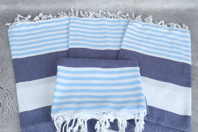 70x40 Cotton Striped Towel, Organic Beach Towel, Gift For Mom, Bachelorette Party Decorations, Bachelor Towel, Bridesmaid Gift Towel, Beach towel - 4
