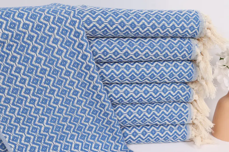 Gift Towel, Monogram Kitchen Towel, Bridesmaid Gifts, Wedding Gift, Best Friend Wedding Gift, 36x18 Cotton Diamond Towel, Bulk Order Towel - 1