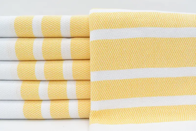 70x40 Cotton Herringbone Towel, Monogram Beach Towel, Cotton towel, Bridesmaid Gifts Personalized, Embroidered Towel, Handwoven Turkish Towel - 1