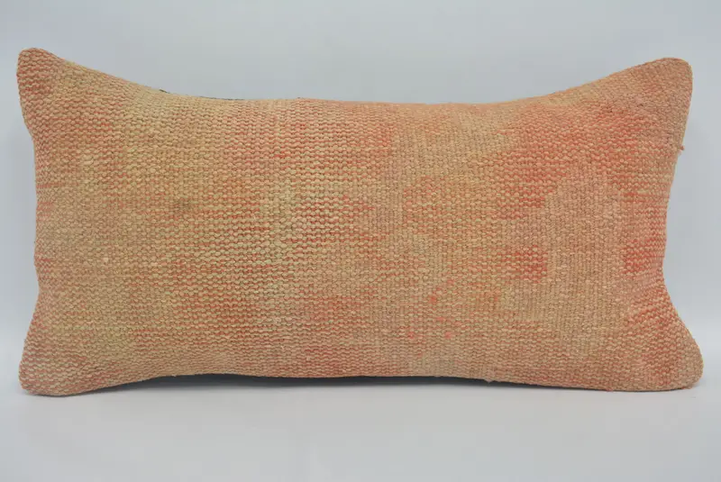 12x24 Inches Rectangle Throw Pillow, Handmade Geometric Pillow - 1