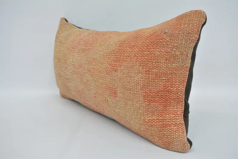 12x24 Inches Rectangle Throw Pillow, Handmade Geometric Pillow - 4