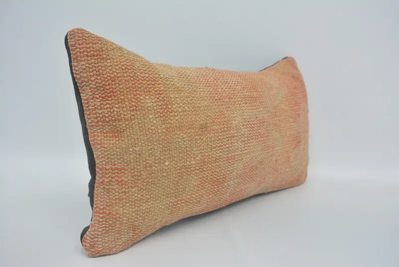 12x24 Inches Rectangle Throw Pillow, Handmade Geometric Pillow - 3