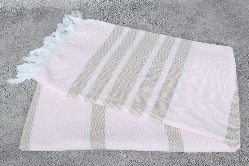 Personalized Gifts, Home Decor Towel, Cute Beach Towel, Wedding Anniversary Gift, Personalized Gift, 68x36 Cotton Chevron Towel, Housewarming Gift - 6