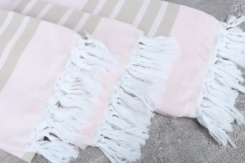 Personalized Gifts, Home Decor Towel, Cute Beach Towel, Wedding Anniversary Gift, Personalized Gift, 68x36 Cotton Chevron Towel, Housewarming Gift - 5