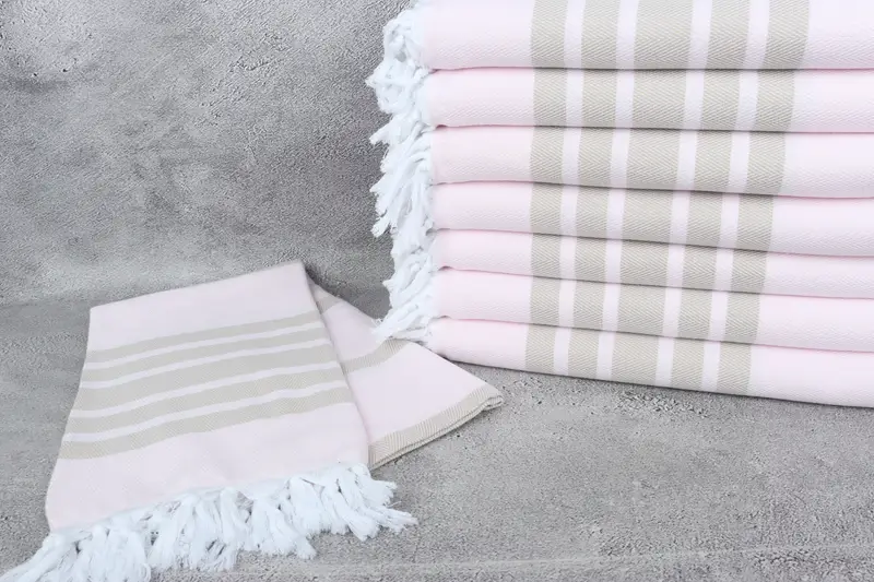 Personalized Gifts, Home Decor Towel, Cute Beach Towel, Wedding Anniversary Gift, Personalized Gift, 68x36 Cotton Chevron Towel, Housewarming Gift - 2