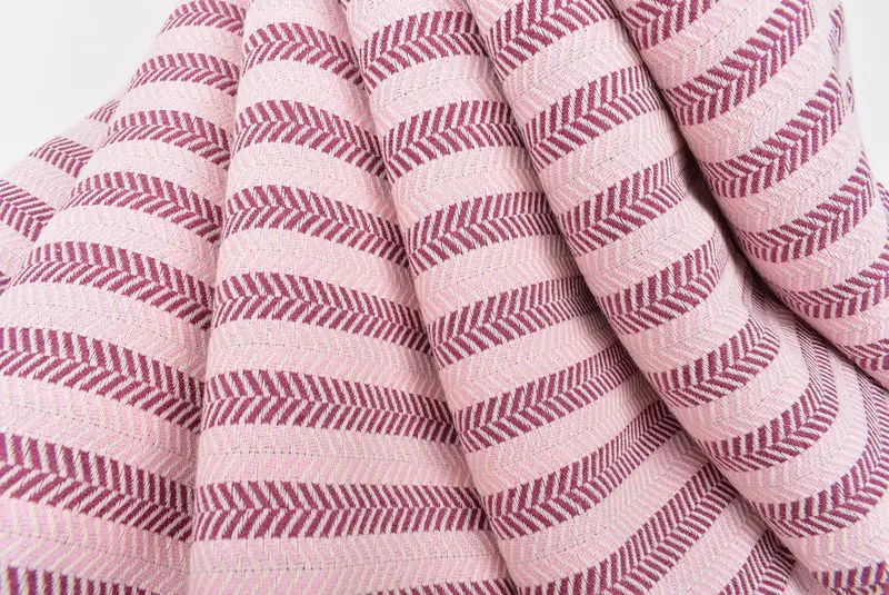 Custom Wedding Gifts, Wedding Favors, Beach Size Towel, Cute Beach Towel, Engagement Gift, 70x40 Cotton Herringbone Towel, Large Turkish Towel - 5