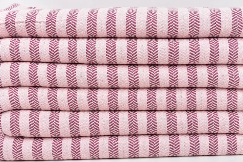 Custom Wedding Gifts, Wedding Favors, Beach Size Towel, Cute Beach Towel, Engagement Gift, 70x40 Cotton Herringbone Towel, Large Turkish Towel - 2