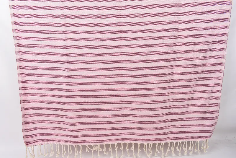 Custom Wedding Gifts, Wedding Favors, Beach Size Towel, Cute Beach Towel, Engagement Gift, 70x40 Cotton Herringbone Towel, Large Turkish Towel - 8