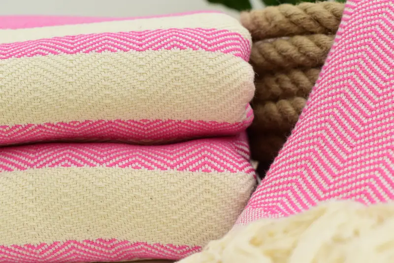 Bachelorette Gifts, Extra Large Tablecloth, Monogram Blanket, Personalized Gifts, 96x80 Cotton Herringbone Towel, Personalized Wedding Gift - 5