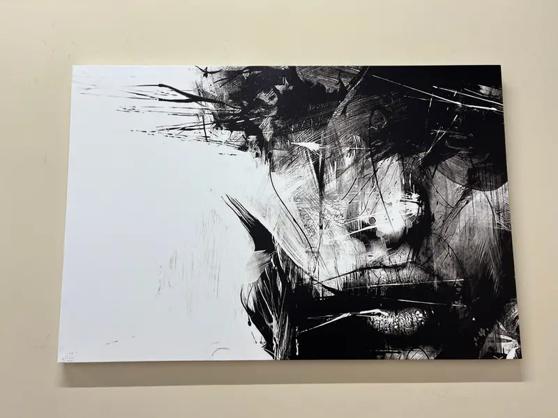 Elegant bedruckte Leinwandkunst: Verwandeln Sie Ihren Raum mit zeitloser Schönheit