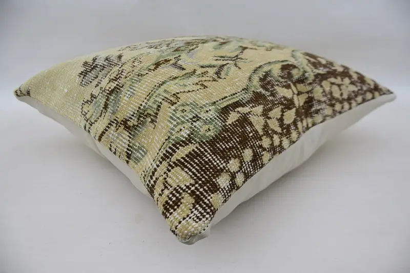 Wholesale Pillow Sham, Home Decor Pillow, 24x24 Beige Pillow Cover, Kilim Pillow Cover, Pillow Case, Antique Pillows, Boho Throw Pillow Case - 6