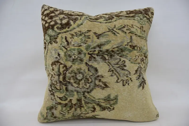 Wholesale Pillow Sham, Home Decor Pillow, 24x24 Beige Pillow Cover, Kilim Pillow Cover, Pillow Case, Antique Pillows, Boho Throw Pillow Case - 4