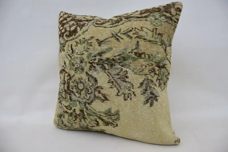 Wholesale Pillow Sham, Home Decor Pillow, 24x24 Beige Pillow Cover, Kilim Pillow Cover, Pillow Case, Antique Pillows, Boho Throw Pillow Case - 3
