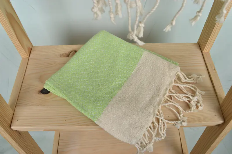 Organic Tea Towel, 40x20 Cotton Diamond Towel, Personalized Hand Towel, Guest Towel, Gift Boxes Tea Towels, Turkish Hand Towel, Bathroom Towels - 5