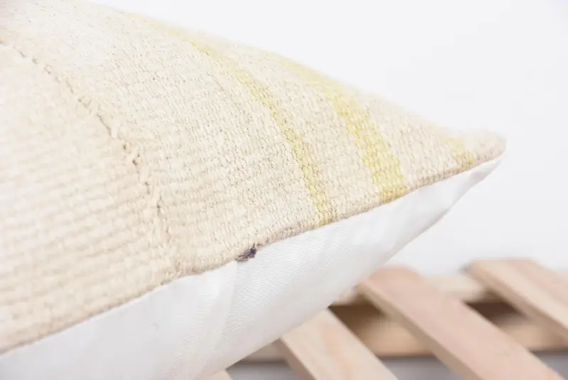 Pillow Case, Retro Cushion, Turkish Kilim Pillow, Throw Kilim Pillow, Authentic Pillow Sham, Vintage Kilim Throw Pillow, 20x20 Beige Pillow - 7