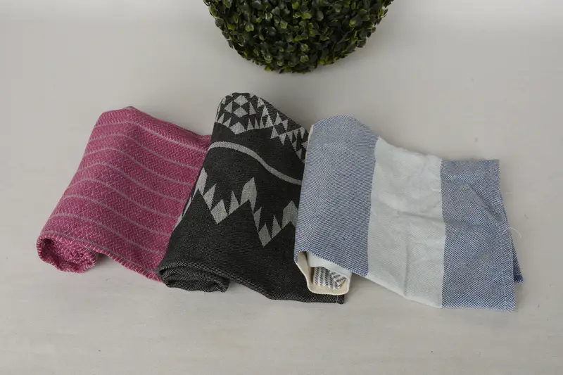 Personalized Gift, Embroidery Towels, Wedding Favors, Beach Wedding Favor, Xmas Gifts, Monogram Hand Towel, Spa Towel, 36x18 Cotton Set of 10 Towel - 2