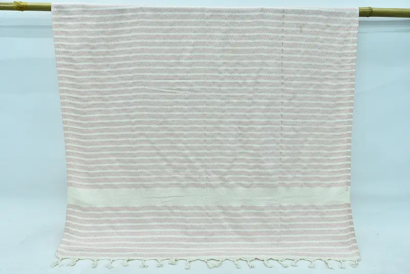 Home Decor Towel, 70x40 Cotton Striped Towel, Soft towel, Beach Theme Wedding Gift, Peshtemal Towel, Sand-free towel, Quick-dry peshtemal - 7