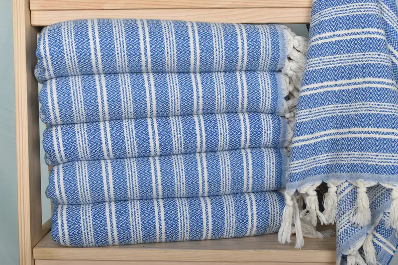 Handmade Gift, Turkish Tea Towel, Turkish Towel Hand Towel, 32x18 Cotton Flat Towel, Gym Towel, Small Towel, Custom Hand Towel, Bridesmaid Towel - 2