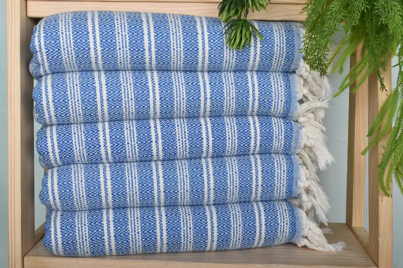 Handmade Gift, Turkish Tea Towel, Turkish Towel Hand Towel, 32x18 Cotton Flat Towel, Gym Towel, Small Towel, Custom Hand Towel, Bridesmaid Towel - 1