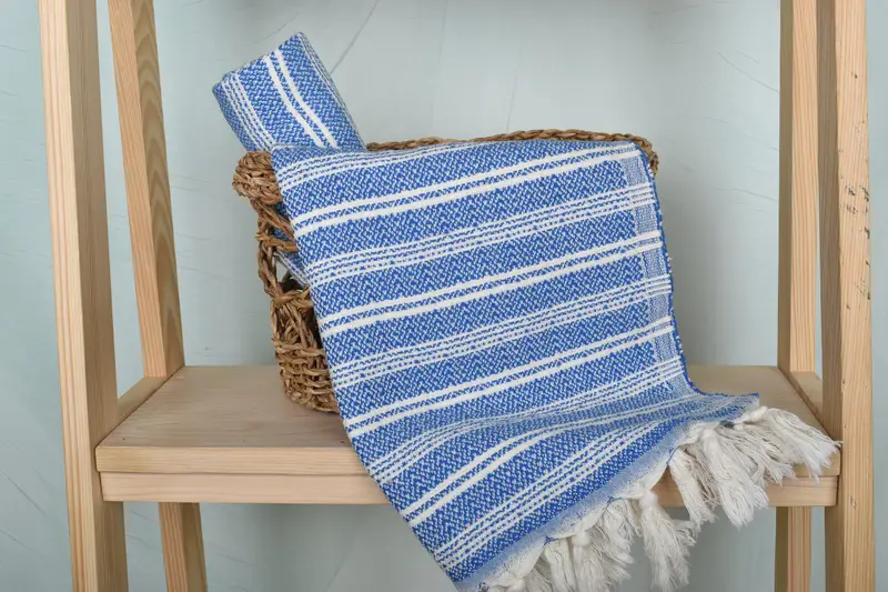 Handmade Gift, Turkish Tea Towel, Turkish Towel Hand Towel, 32x18 Cotton Flat Towel, Gym Towel, Small Towel, Custom Hand Towel, Bridesmaid Towel - 4
