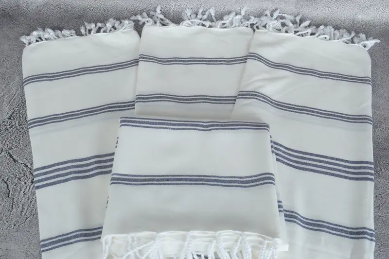 Embroidery Towel, Personalized Bridesmaid Gift, Turkish Towel Beach, Custom Towel, 70x40 Cotton Striped Towel, Bridesmaid Gifts Personalized - 4