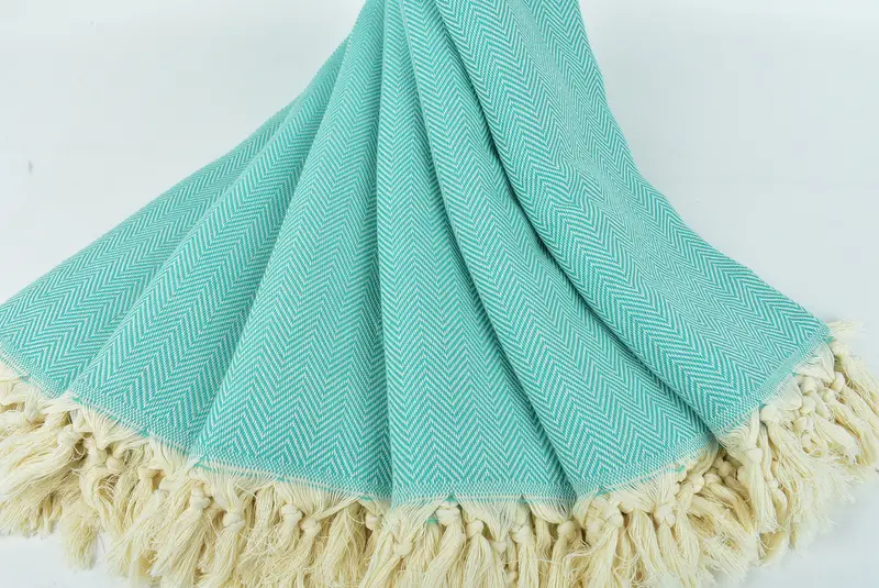 Toalla de espiga de algodón 70x40, toalla de bufanda, regalo de calentamiento de la casa, toalla de secado rápido, boda personalizada de regalo para el hogar, toalla suave, toalla turca de monograma - 4