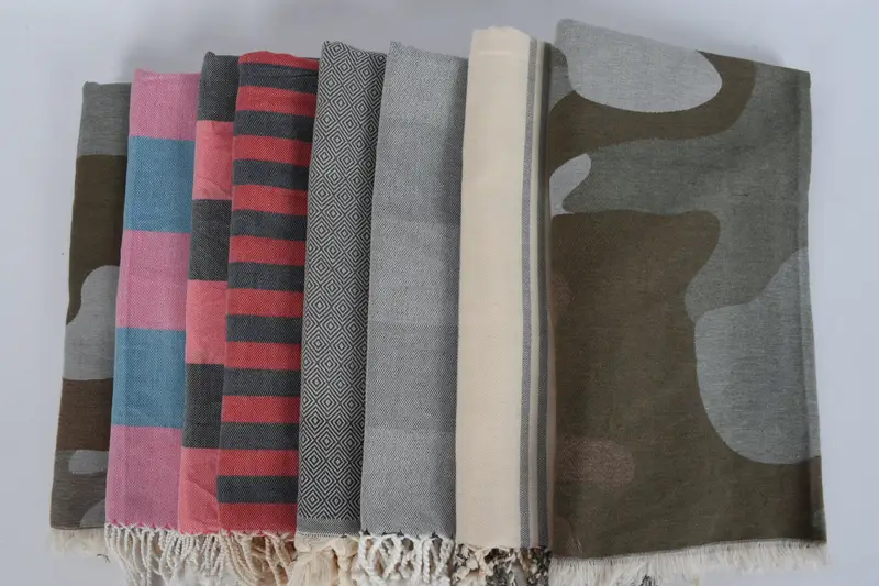 Organic Towel, Organic towel, Gift For Wedding Day, 70x40 Cotton Set of 8 Towel, Fouta towel, Gift For Her, Personalized Wedding Gift For Couple - 3