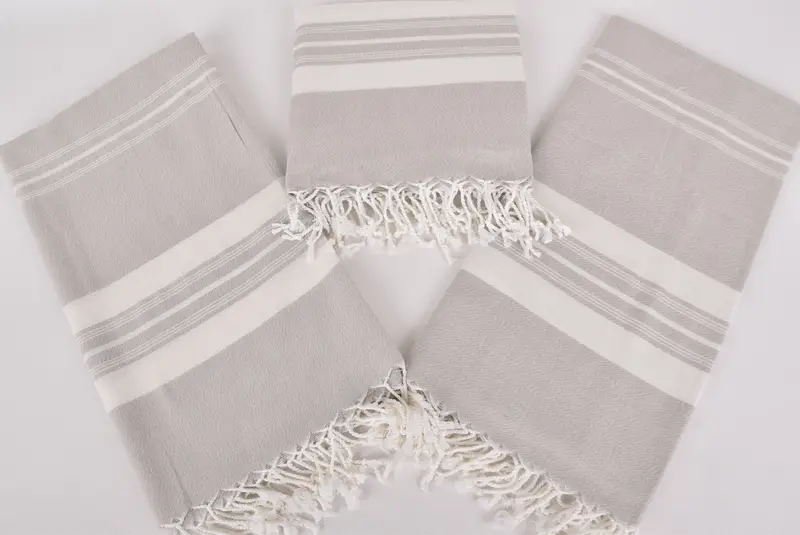 Bachelorette Gifts, House Warming Gift, Travel Towel, First Wedding Anniversary Gift, 60x38 Cotton Striped Towel, Quick-dry towel, Lightweight towel - 6