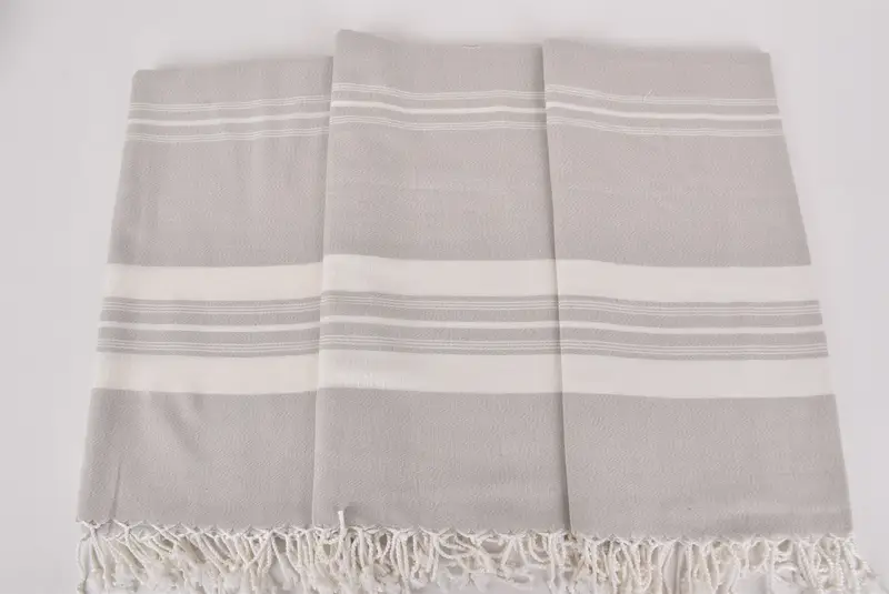 Bachelorette Gifts, House Warming Gift, Travel Towel, First Wedding Anniversary Gift, 60x38 Cotton Striped Towel, Quick-dry towel, Lightweight towel - 7