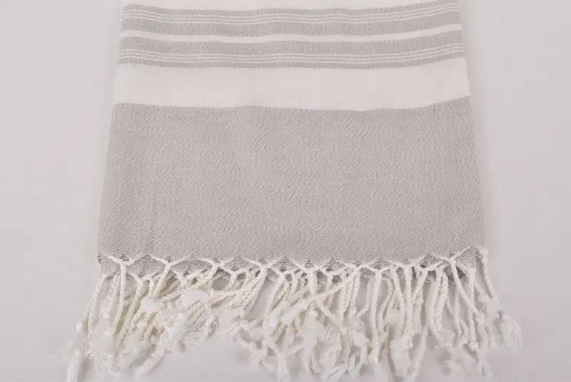 Bachelorette Gifts, House Warming Gift, Travel Towel, First Wedding Anniversary Gift, 60x38 Cotton Striped Towel, Quick-dry towel, Lightweight towel - 3