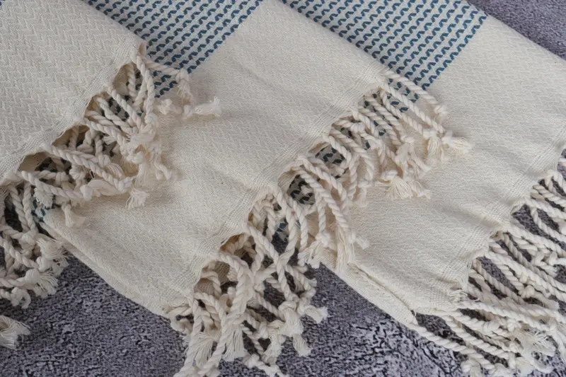 Wedding Gift, Decorative Towel, 40x20 Cotton Diamond Towel, Personalized Turkish Towel, Monogram Kitchen Towel, Organic Towel, Bathroom Towels - 5