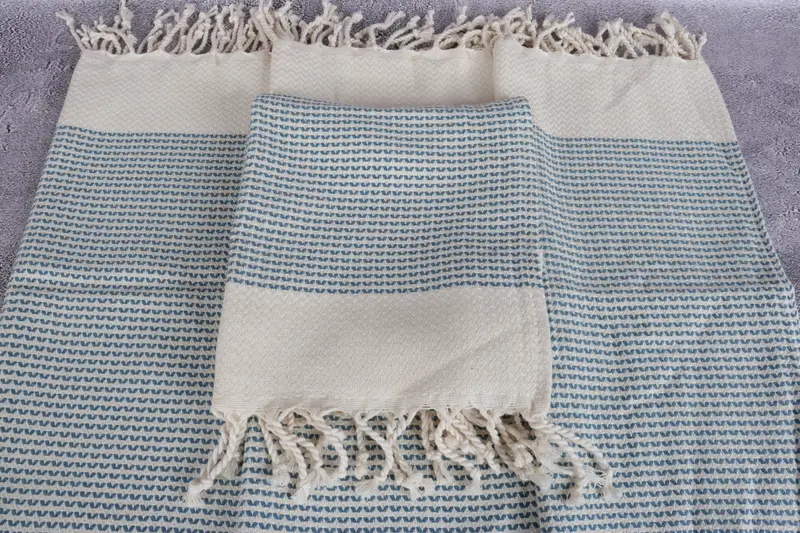 Wedding Gift, Decorative Towel, 40x20 Cotton Diamond Towel, Personalized Turkish Towel, Monogram Kitchen Towel, Organic Towel, Bathroom Towels - 4