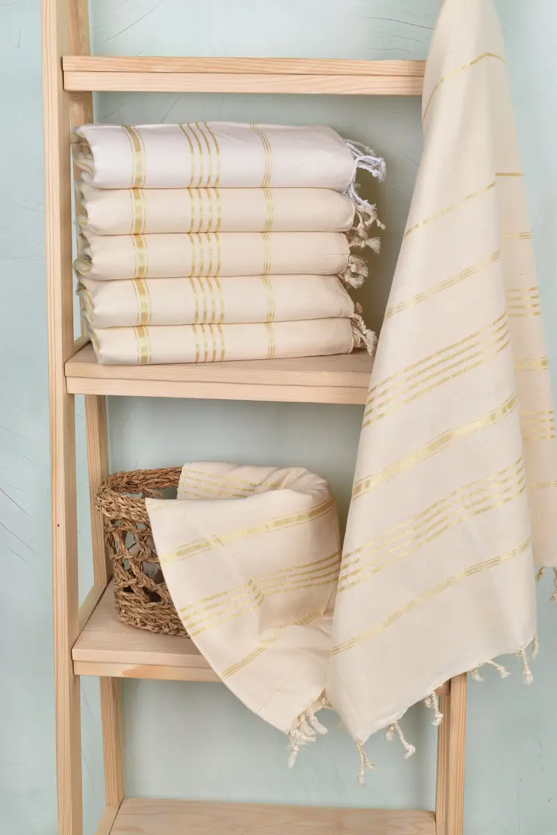 Personalized Gifts, Monogram Turkish Bath Towel, Bachelorette Party Favors, 70x40 Cotton Striped Towel, Beach Towel Gift, Bachelor Party Favors - 3