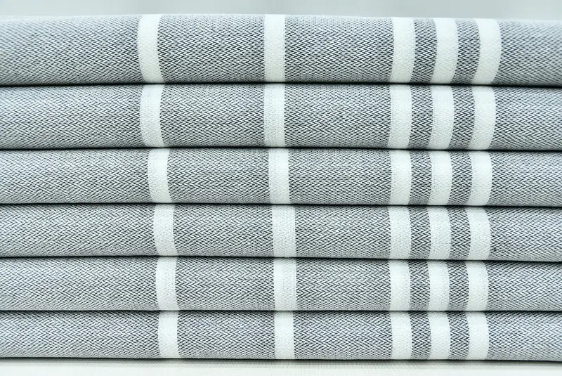 Wedding Gifts Towel, Gym Towel, Beach Theme Wedding Gift, 70x40 Cotton Striped Towel, Personalize Gift, Personalized Wedding Gift, Bridesmaid Gifts - 2