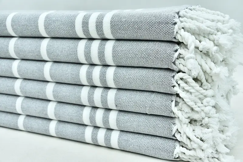 Wedding Gifts Towel, Gym Towel, Beach Theme Wedding Gift, 70x40 Cotton Striped Towel, Personalize Gift, Personalized Wedding Gift, Bridesmaid Gifts - 3