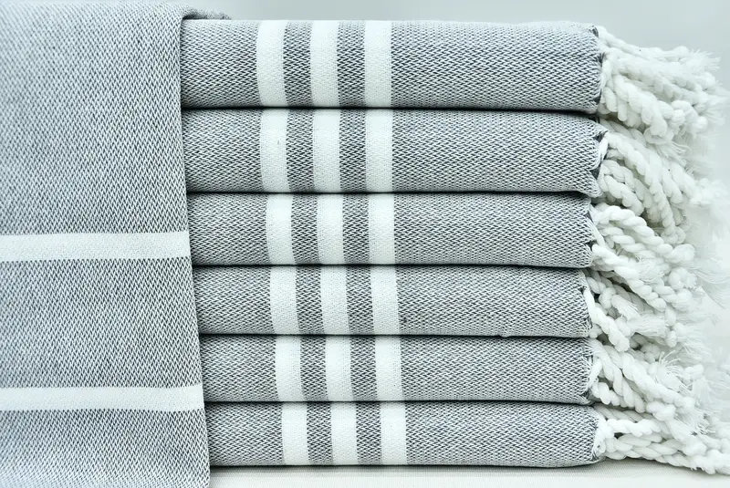 Wedding Gifts Towel, Gym Towel, Beach Theme Wedding Gift, 70x40 Cotton Striped Towel, Personalize Gift, Personalized Wedding Gift, Bridesmaid Gifts - 1