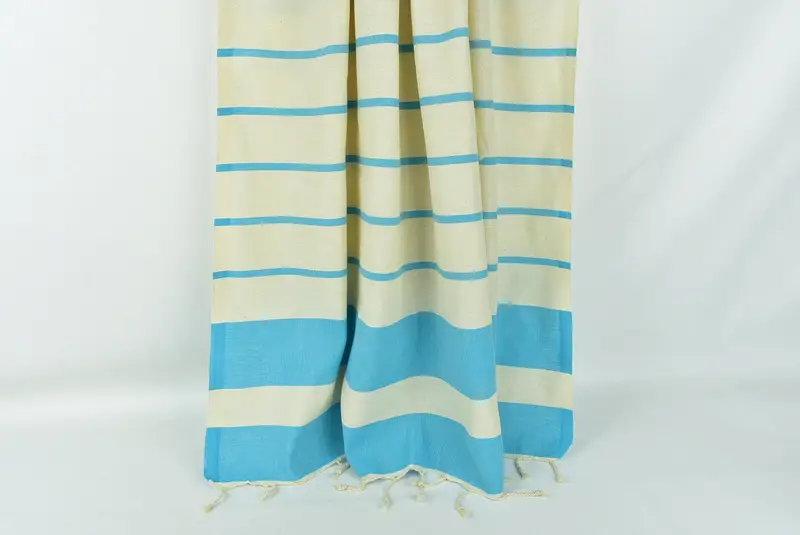Custom Towel, Holiday Towel, Bridal Gifts, Wedding Gifts Towel, Handmade Gift, 70x40 Cotton Striped Towel, Sand-free peshtemal towel for the beach - 8