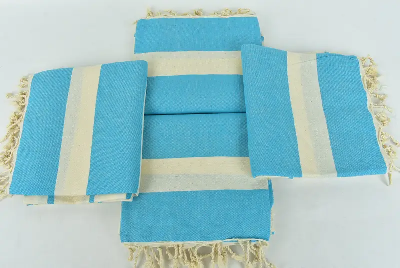 Custom Towel, Holiday Towel, Bridal Gifts, Wedding Gifts Towel, Handmade Gift, 70x40 Cotton Striped Towel, Sand-free peshtemal towel for the beach - 6