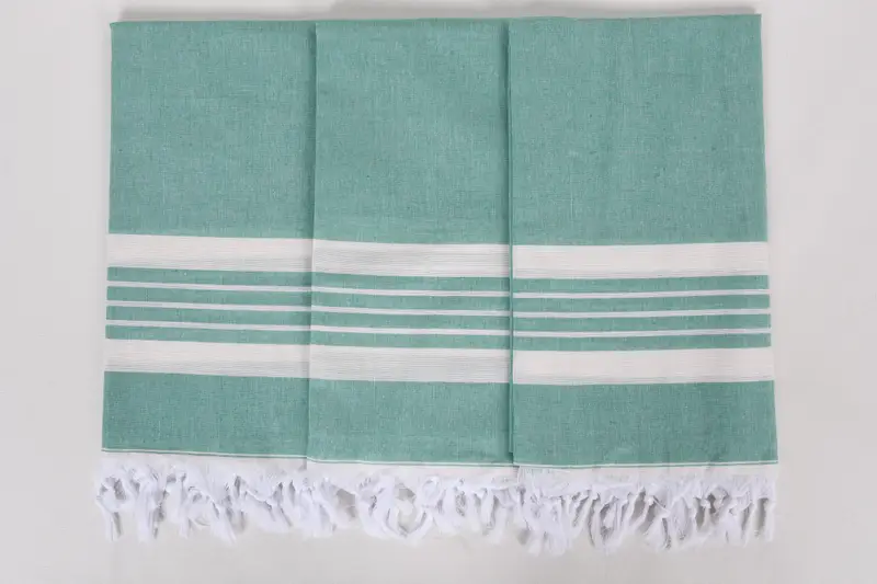 Absorbent towel, Organic towel, Best spa Turkish towel for luxury home decor, Bridal Shower Favors, 70x40 Cotton Striped Towel, Gift For Coworker - 7