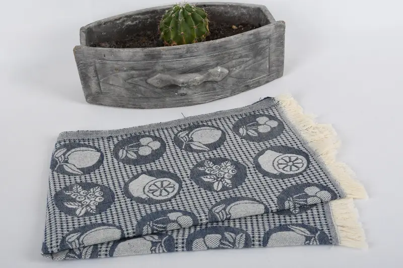 Personalisiertes Geschenk für sie, 28x20 Baumwollfrüchte gemustertes Handtuch, personalisiertes Handtuch, Küchentuch, Monogramm Handtuch, türkisches Handtuchmonogramm - 8