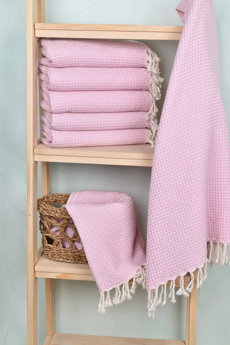 Lightweight Turkish towel, Valentines Day Gift Idea, Personalized Beach Towel, Beach Towel Monogram, 68x36 Cotton Waffle Towel, Housewarming Gift - 3