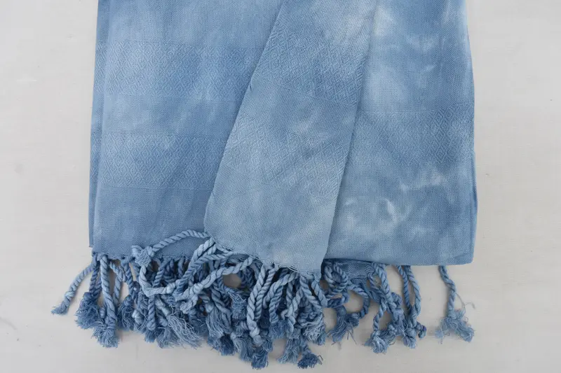 Personalized Wedding Gift, Turkish Towel Monogram, Bridal Shower Gifts, Bachelorette Party Gift, 68x36 Cotton Tie Dye Towel, Custom Wedding Gift - 6