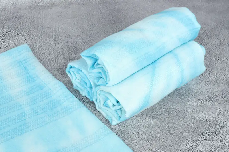 Turkish towel, Birthday Gift, 68x36 Cotton Tie Dye Towel, Unique Turkish towel with custom embroidery USA, Personalized Gifts, Custom Beach Towel - 4