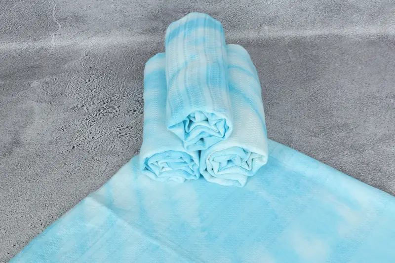 Turkish towel, Birthday Gift, 68x36 Cotton Tie Dye Towel, Unique Turkish towel with custom embroidery USA, Personalized Gifts, Custom Beach Towel - 3