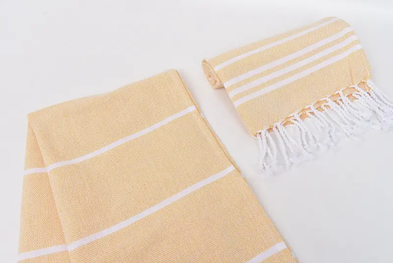 38x18 Cotton Striped Towel, Personalized Hand Towel, Monogram Kitchen Towel, Christmas Hand Towel, Bachelorette Towel, Turkish Towel Hand Towel - 7